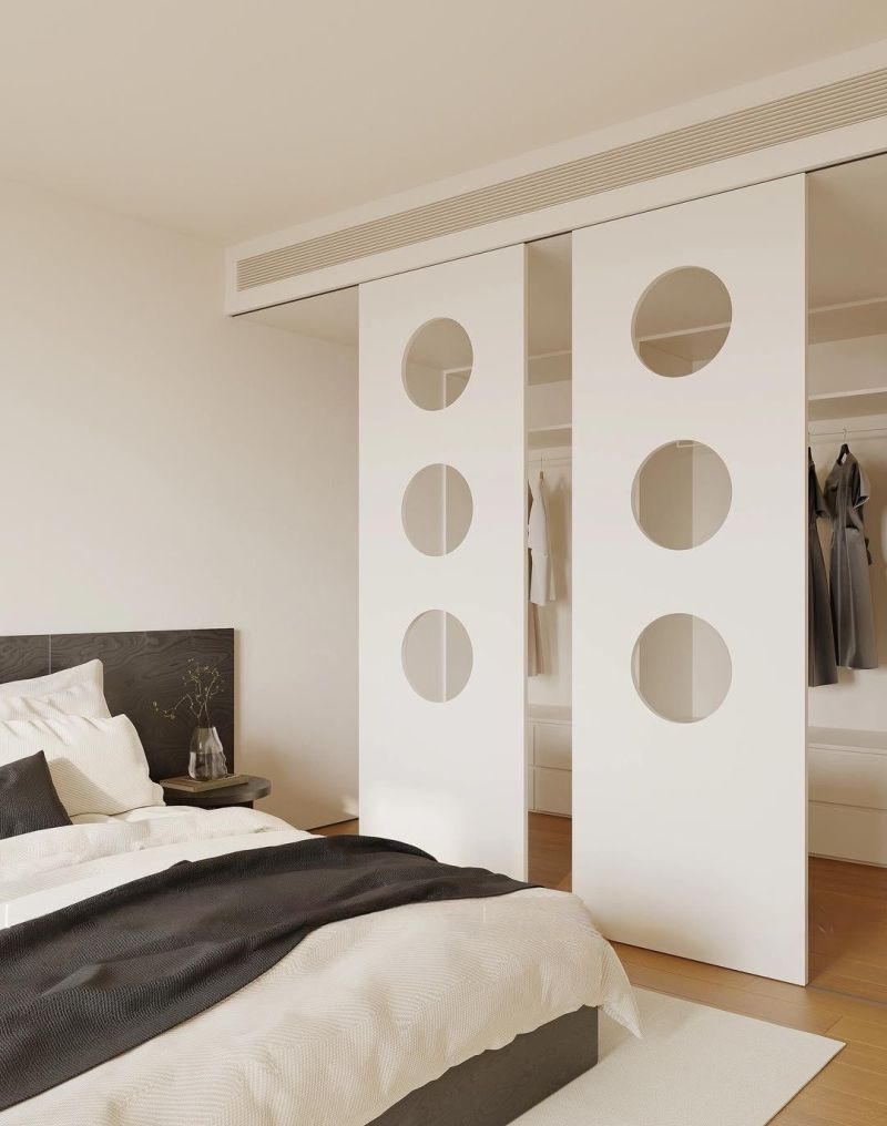 极简奶油风卧室，治愈到心坎里啦！ - 家居知识