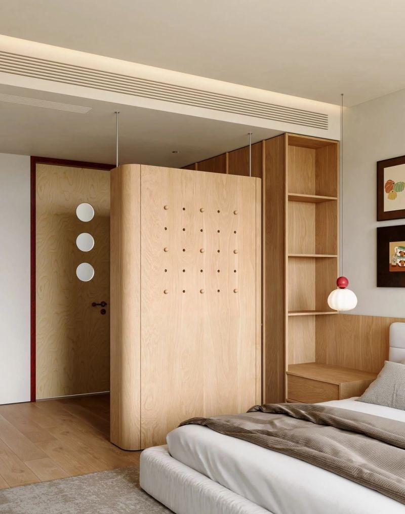 极简奶油风卧室，治愈到心坎里啦！ - 家居知识