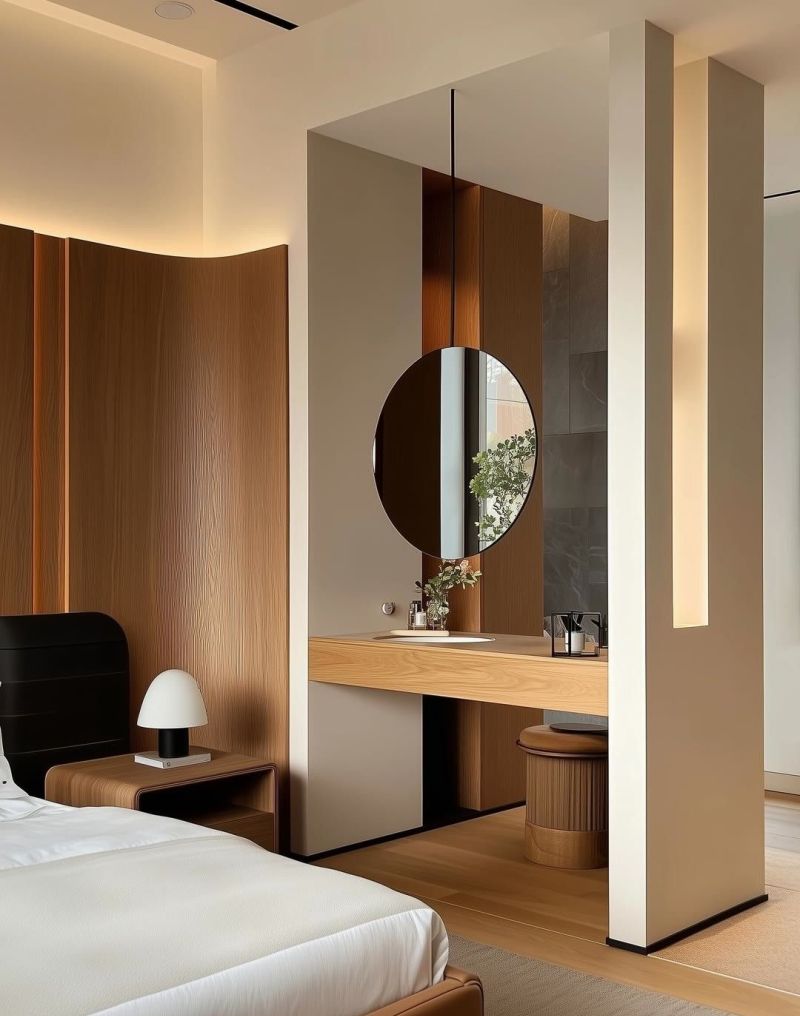 极简奶油风卧室，治愈到心坎里啦！ - 家居知识