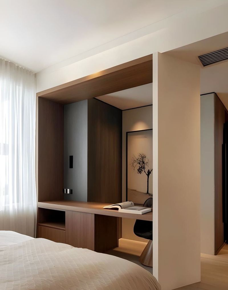 极简奶油风卧室，治愈到心坎里啦！ - 家居知识