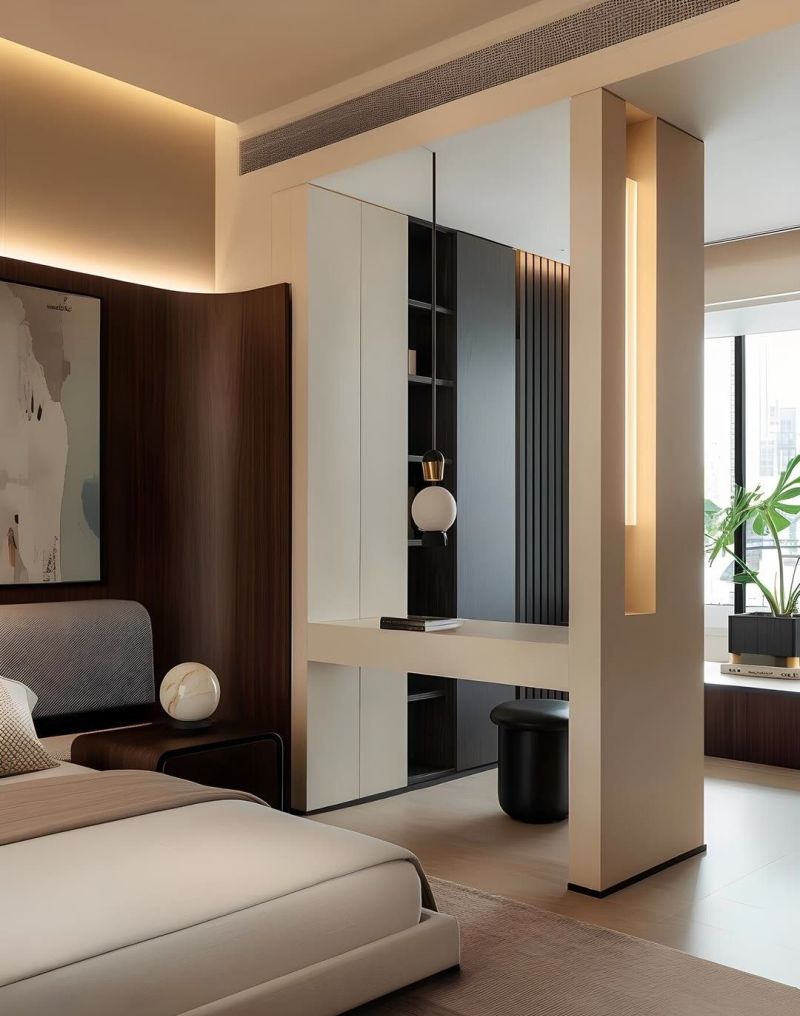 极简奶油风卧室，治愈到心坎里啦！ - 家居知识