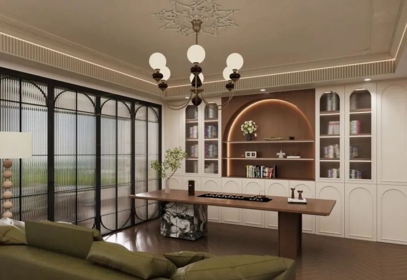 [蒂莱斯家居]173㎡美式奶油风|胡桃木+橄榄绿,复古氛围感直接拉满 - 家居知识