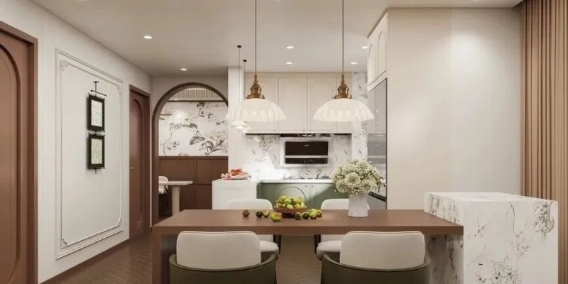 [蒂莱斯家居]173㎡美式奶油风|胡桃木+橄榄绿,复古氛围感直接拉满 - 家居知识