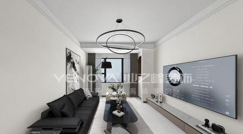 唐山风雅园120平方米现代风格装修效果案例|业之峰装饰 - 家居知识