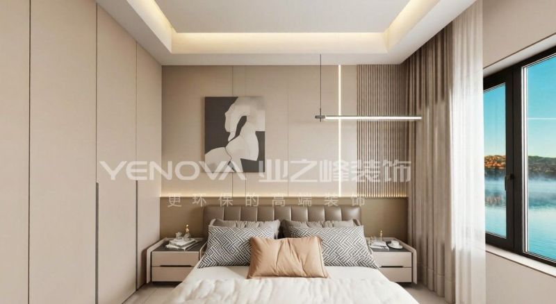 唐山安联优悦城120平方米现代轻奢风格装修效果案例|业之峰装饰 - 家居知识