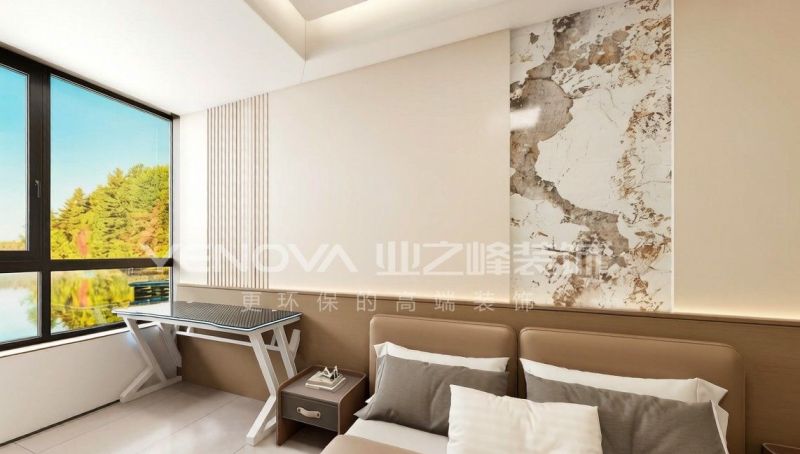 唐山安联优悦城120平方米现代轻奢风格装修效果案例|业之峰装饰 - 家居知识