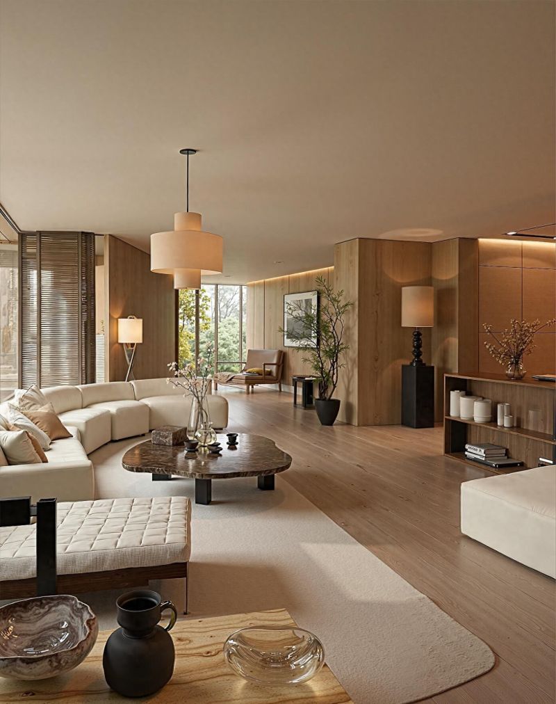 原木侘寂风，在家打造温柔松弛感空间