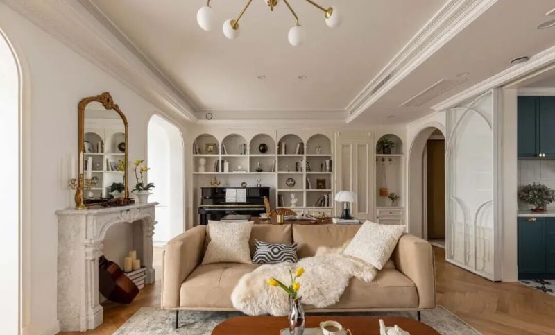 南京女主143㎡的家在小区火了，法式风格，温柔浪漫，羡慕 - 家居知识