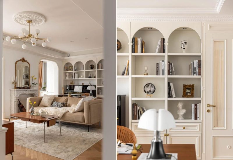 南京女主143㎡的家在小区火了，法式风格，温柔浪漫，羡慕 - 家居知识