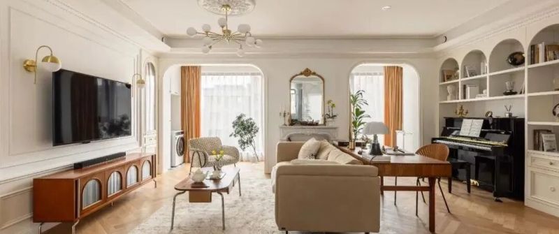 南京女主143㎡的家在小区火了，法式风格，温柔浪漫，羡慕 - 家居知识