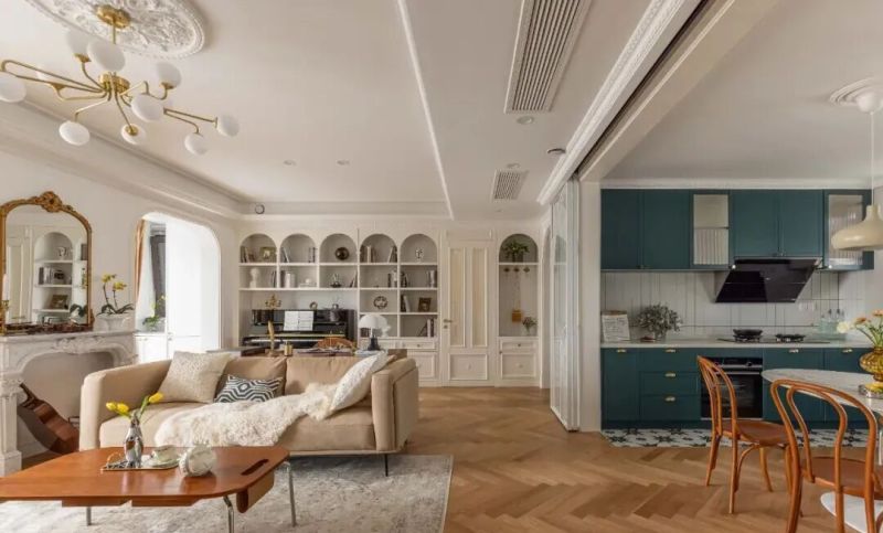 南京女主143㎡的家在小区火了，法式风格，温柔浪漫，羡慕 - 家居知识