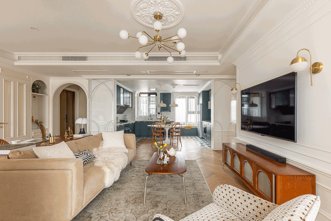 南京女主143㎡的家在小区火了，法式风格，温柔浪漫，羡慕 - 家居知识