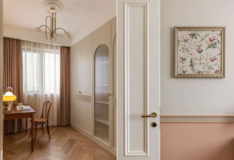 南京女主143㎡的家在小区火了，法式风格，温柔浪漫，羡慕 - 家居知识