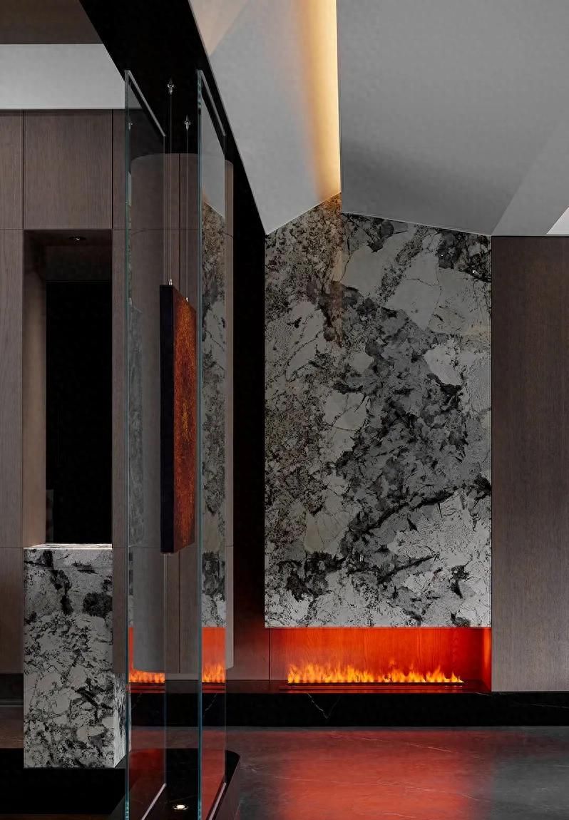 175㎡暗色轻奢豪宅，演绎霸总高级生活美学