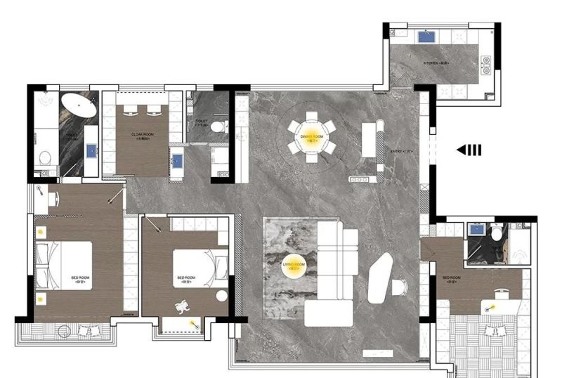 175㎡轻奢暗色系，解锁霸总的家！ - 家居知识