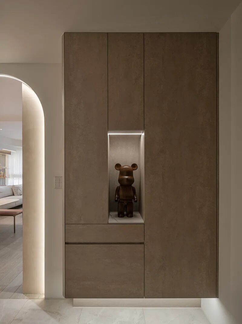 99㎡，柔弧漫光，把轻奢与温柔藏进日常！ - 家居知识