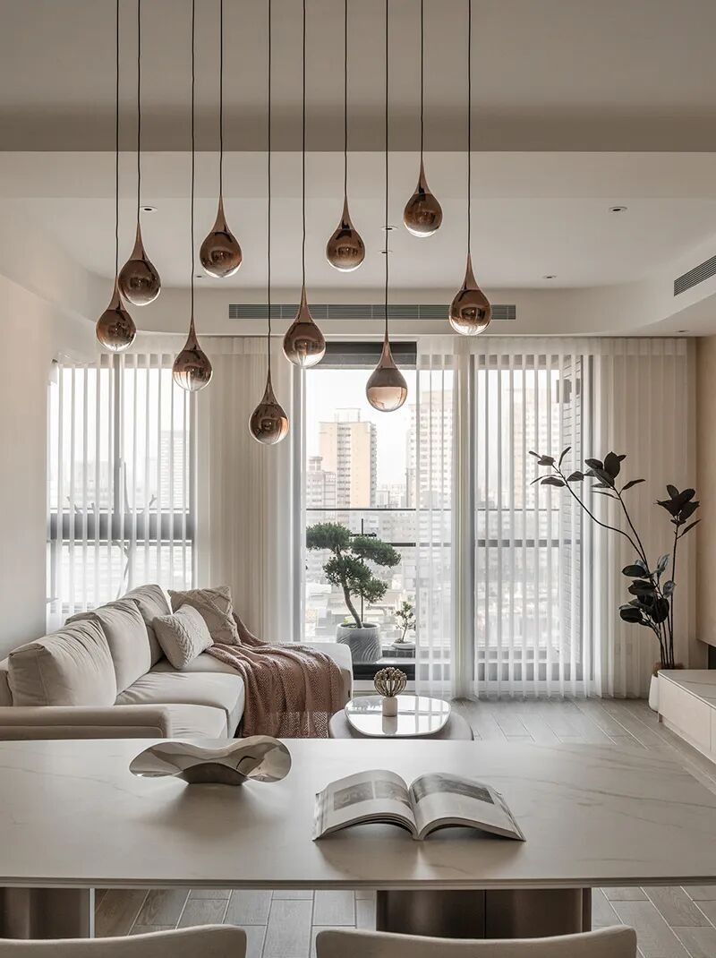 99㎡，柔弧漫光，把轻奢与温柔藏进日常！ - 家居知识