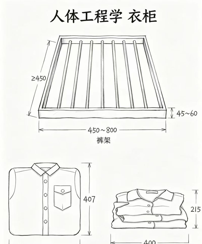 人体工程学衣柜设计指南，久尊全屋定制懂生活更懂你 - 家居知识