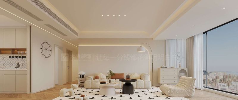 株洲装修设计:166㎡奶油原木风装修,与浪漫双向奔赴 - 今日头条 株洲装修设计:166㎡奶油原木风装修,与浪漫双向奔赴 - 家居知识