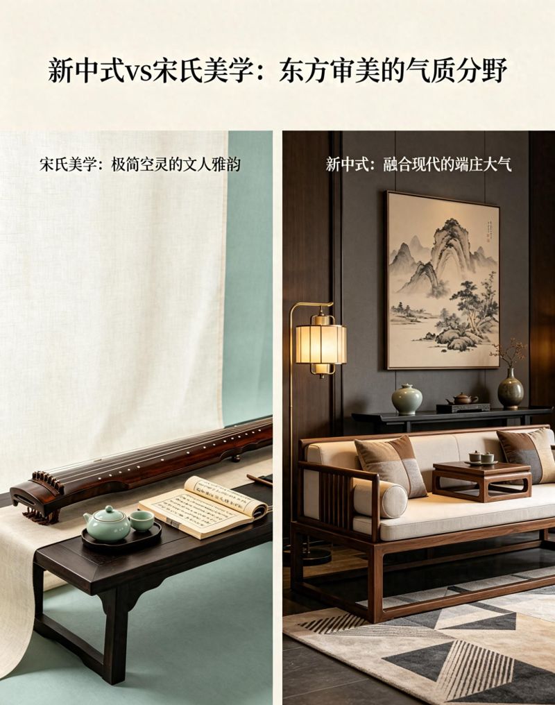 新中式与宋式美学，两大东方顶流美学快速区分指南