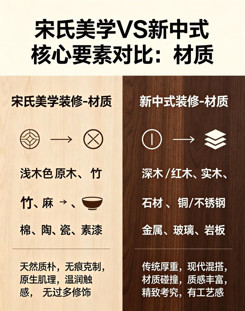 新中式 vs 宋式美学｜一眼分清东方两大顶流 - 家居知识