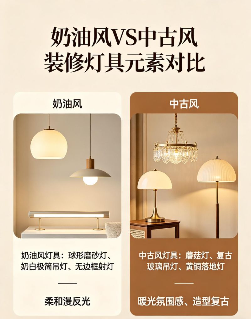 两种治愈家装|奶油风 × 中古风元素对照 - 今日头条 两种治愈家装|奶油风 × 中古风元素对照 - 家居知识