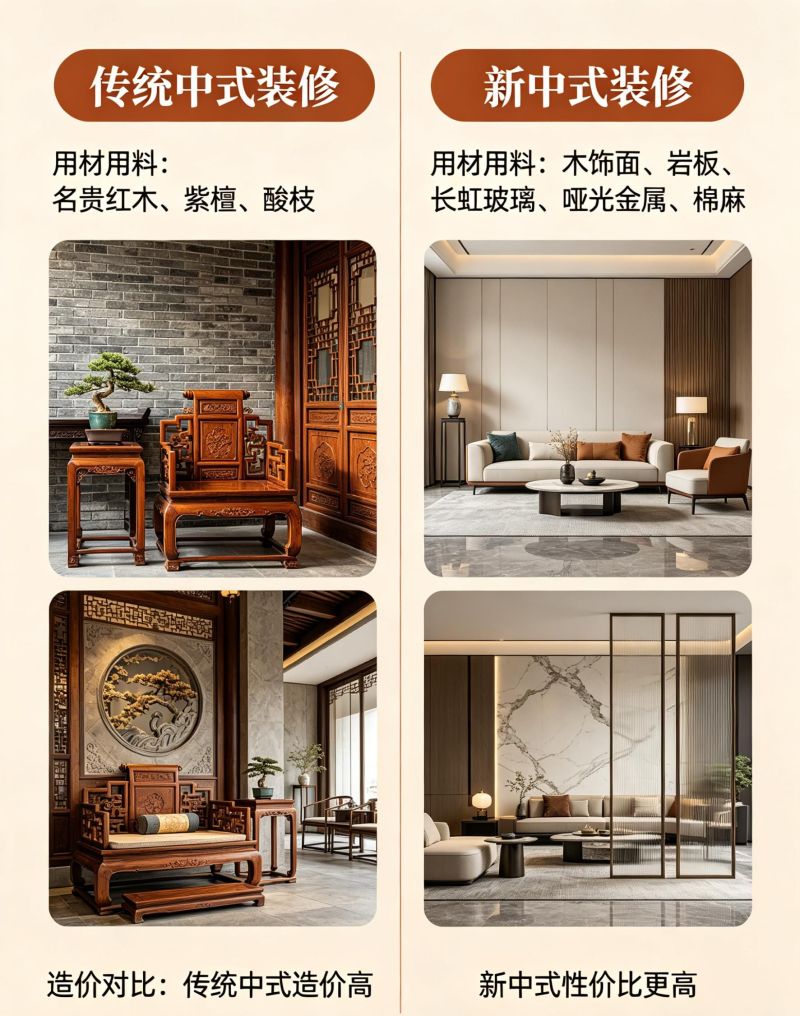 中式装修怎么选？传统 vs 新中式干货合集 - 家居知识