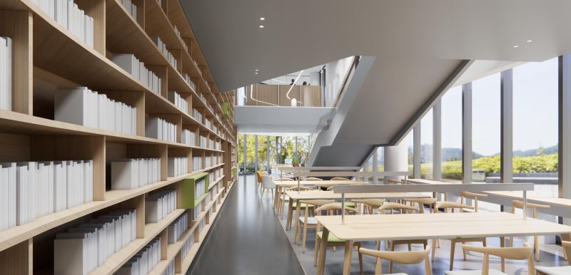 山东海太欧林｜专业图书馆家具，打造校园阅读新空间 - 家居知识