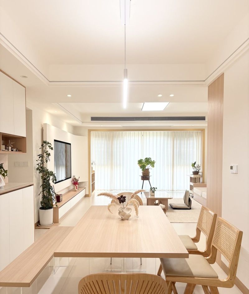 120㎡原木奶油风小家，温柔治愈，住进去就不想出门~ - 家居知识