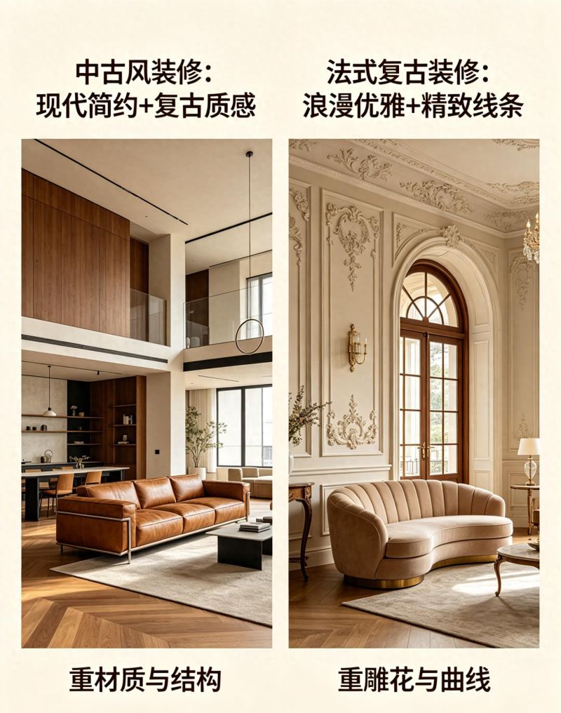 中古风与法式复古装修全攻略，轻松抄作业不踩坑