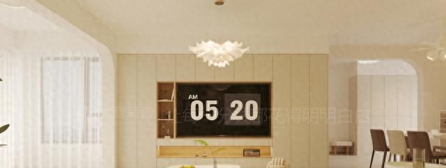 株洲136㎡原木奶油风装修，烟火里的诗意生活