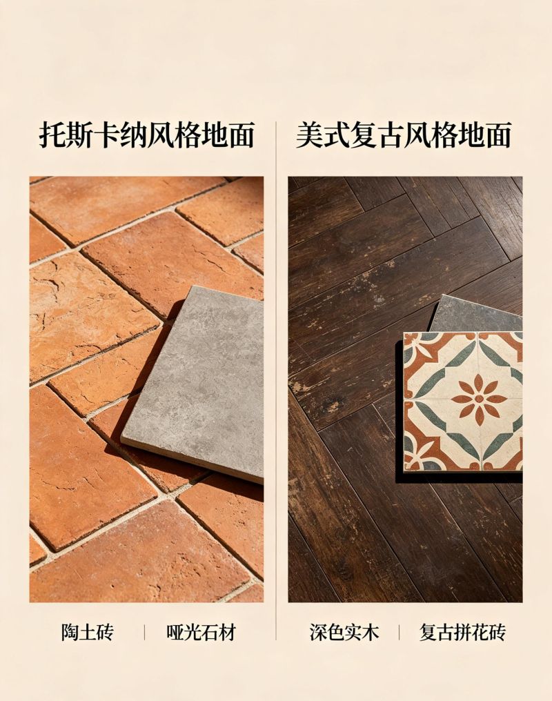 装修分不清！托斯卡纳 vs 美式复古一眼看懂 - 家居知识