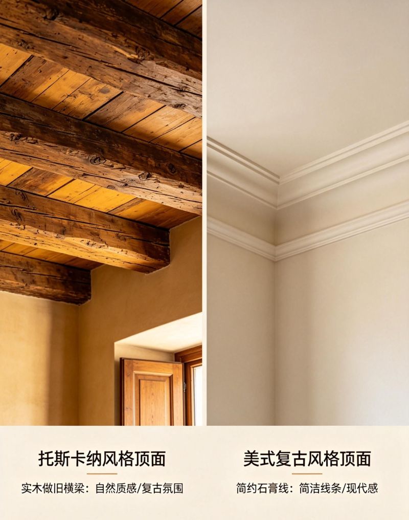 装修分不清！托斯卡纳 vs 美式复古一眼看懂 - 家居知识