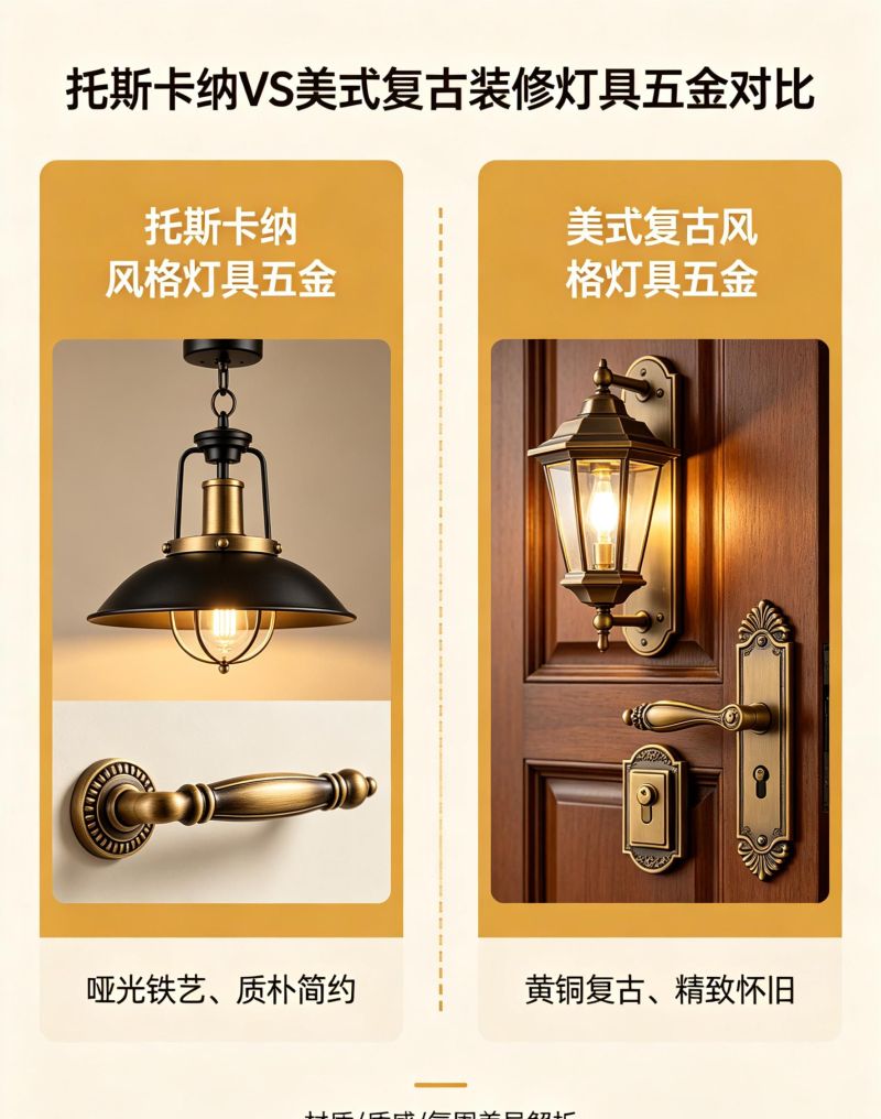 装修分不清！托斯卡纳 vs 美式复古一眼看懂 - 家居知识