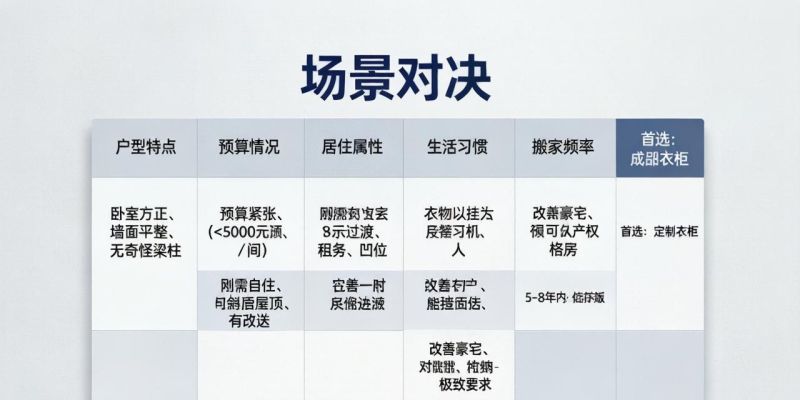 小户型衣柜定制还是买成品？这笔账算完惊呆！附3个反常识避坑 - 家居知识