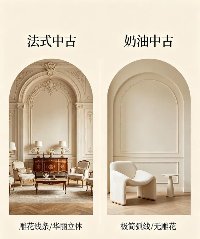 装修选款纠结！法式中古 vs 奶油中古大对决 - 家居知识