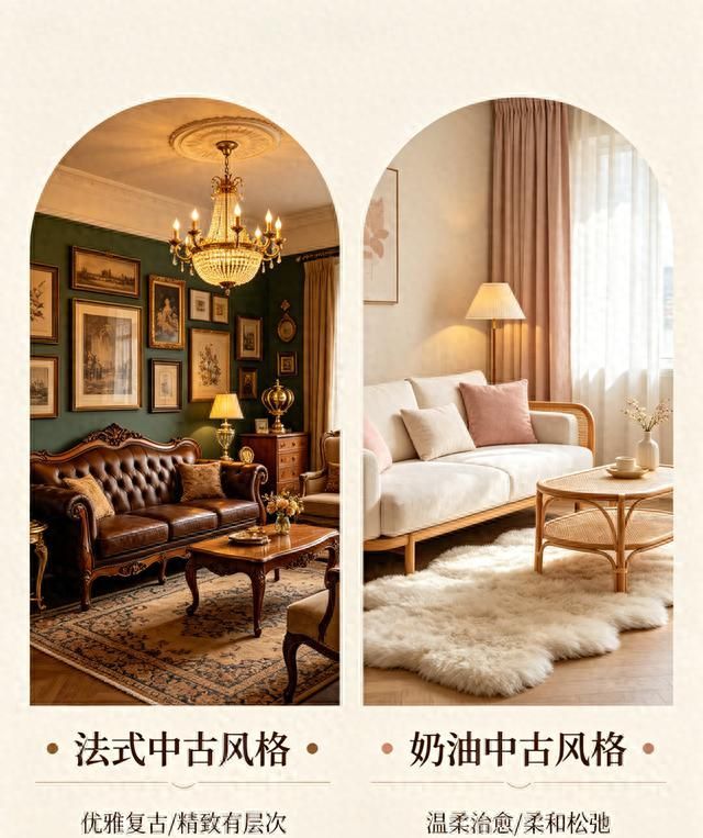 装修选款纠结！法式中古 vs 奶油中古大对决 - 今日头条