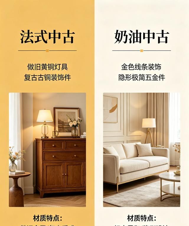 装修选款纠结！法式中古 vs 奶油中古大对决 - 家居知识