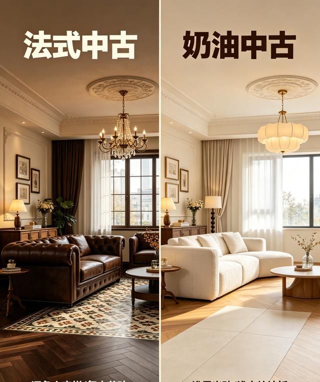 装修选款纠结！法式中古 vs 奶油中古大对决 - 家居知识