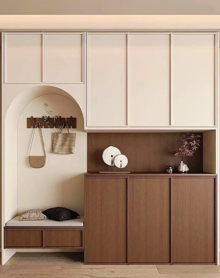 中古风玄关柜｜让归家更有生活仪式感 - 家居知识