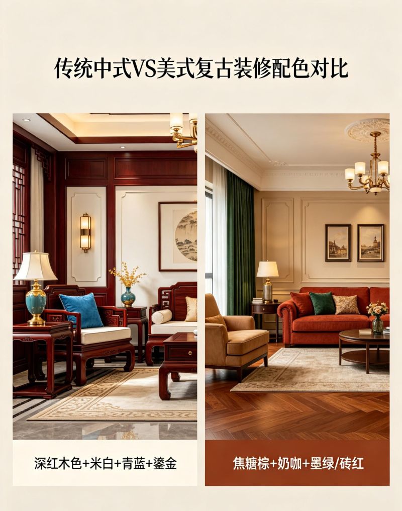 一屋国风｜一屋复古！中式 & 美式复古大比拼 - 家居知识